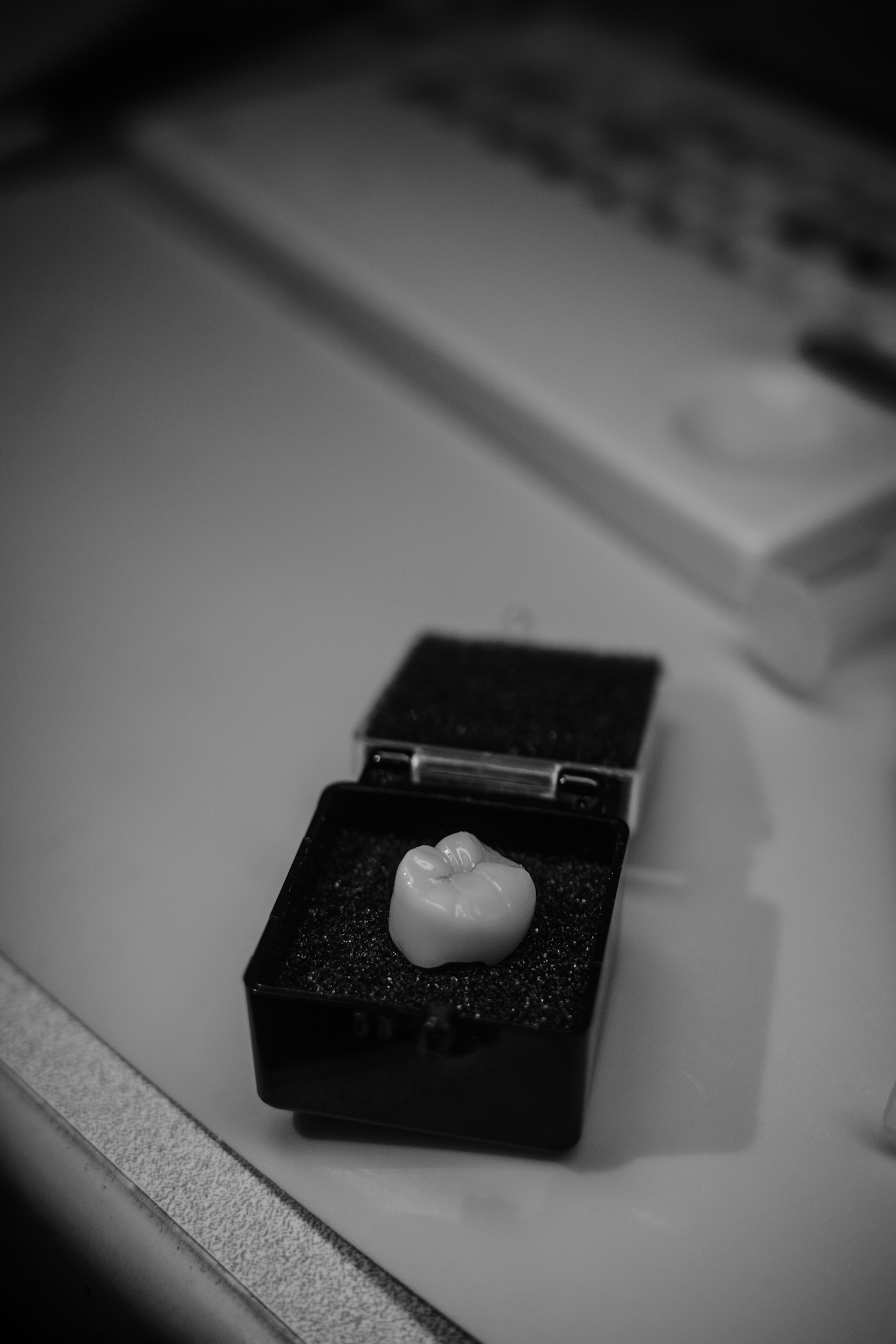 Finished zirconia restorations