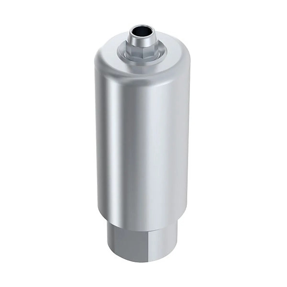 Titanium premill blank used to mill custom implant abutments